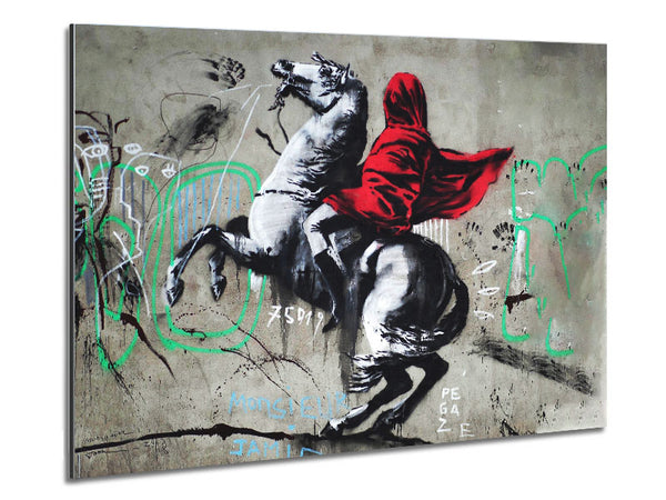 Graffiti In Paris Metal Print