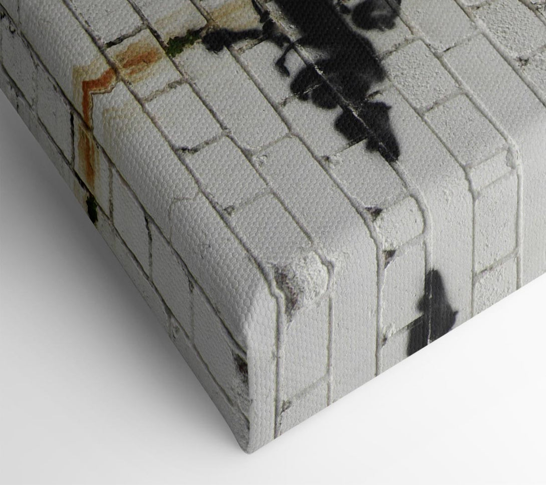  A Canvas Print of Banksy Bottle Of Champagne Canvas Art