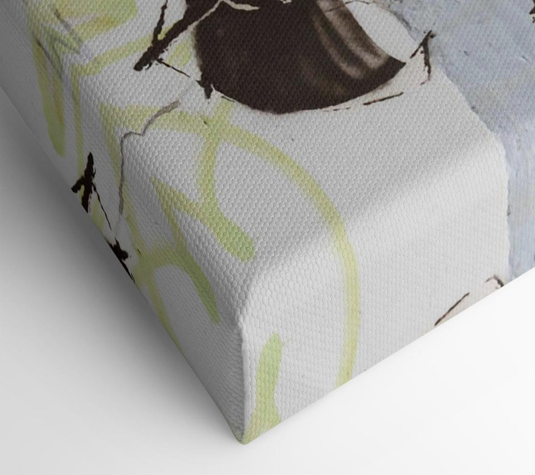  A Canvas Print of Banksy Steve Jobs Apple Canvas Print