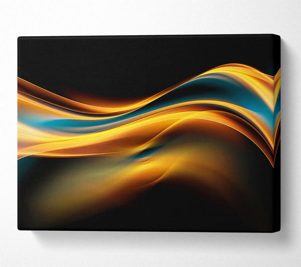  A Canvas Print of Flow of liquid light Canvas Art