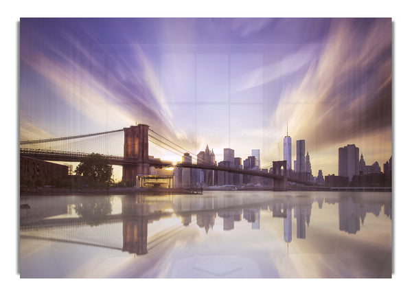 Dreamy NYC view bridge
