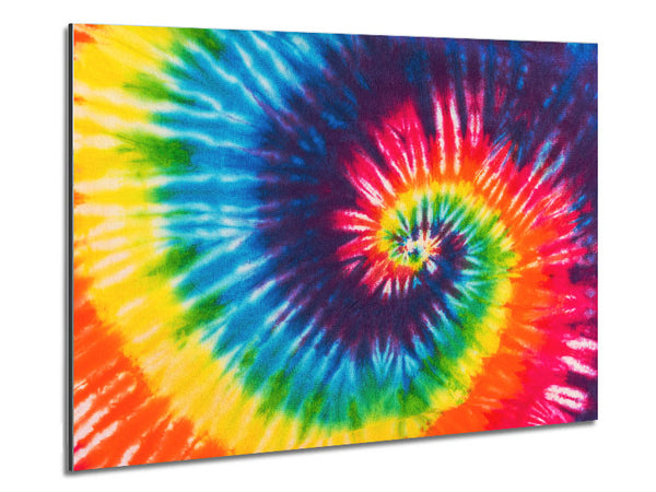 Spiral water colour Metal Print