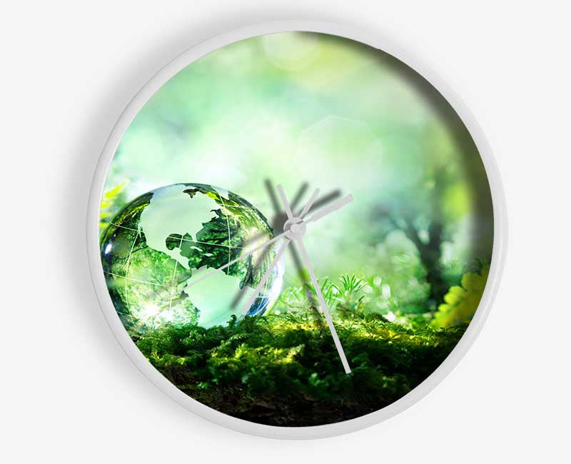 Droplet of the earth Clock - Wallart-Direct UK