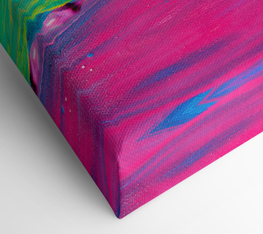  A Canvas Print of Bold paint strokes Canvas Wall Art