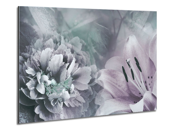 Flower Montage Metal Print