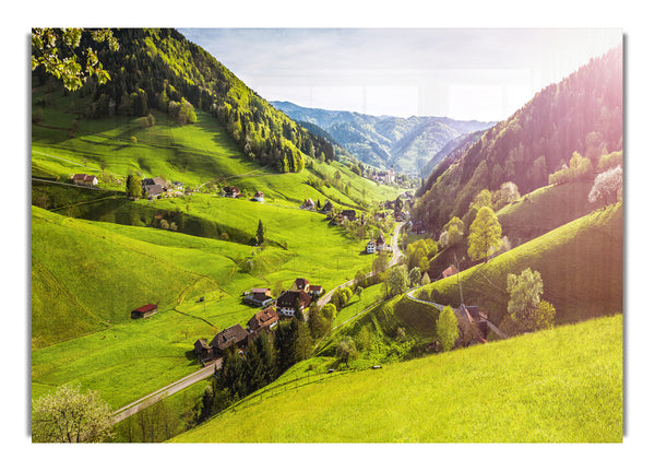 The village in the valley