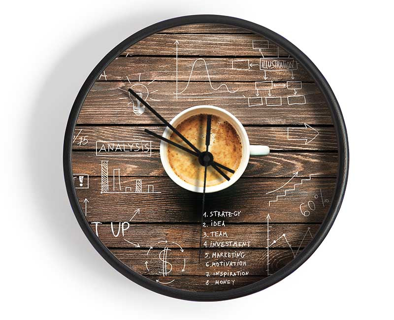Motivation and ideas Clock - Wallart-Direct UK