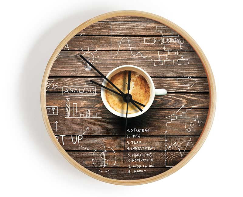 Motivation and ideas Clock - Wallart-Direct UK