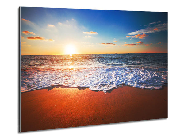 Red sands sea Metal Print