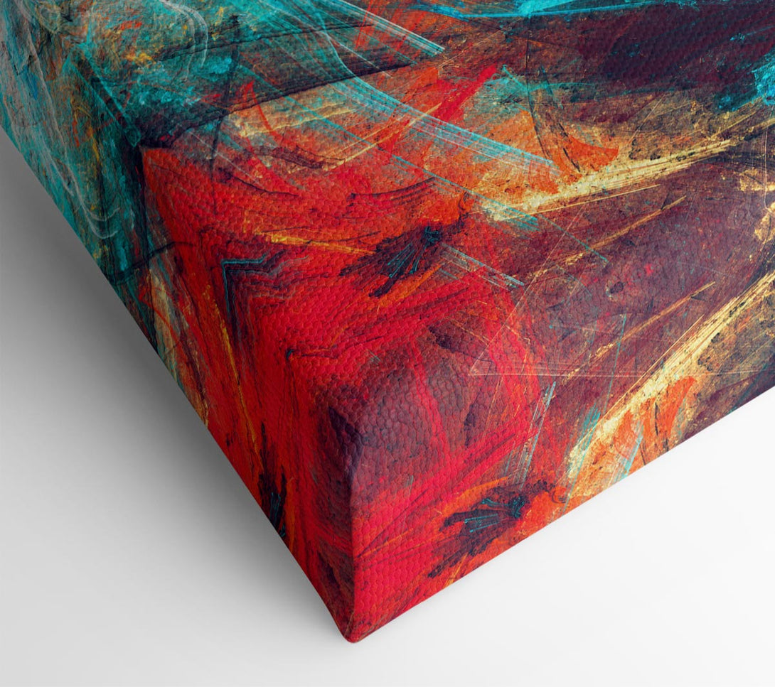  A Canvas Print of The gates of hell mess Canvas Art