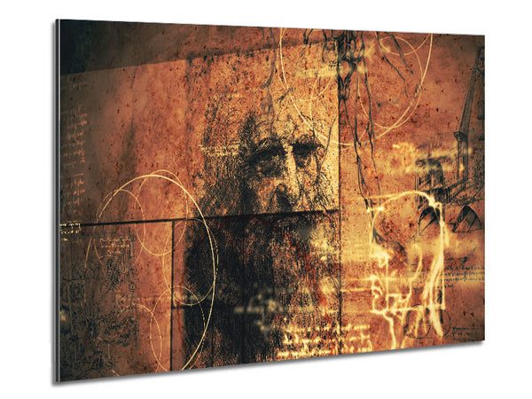 Deep in thought processes Metal Print