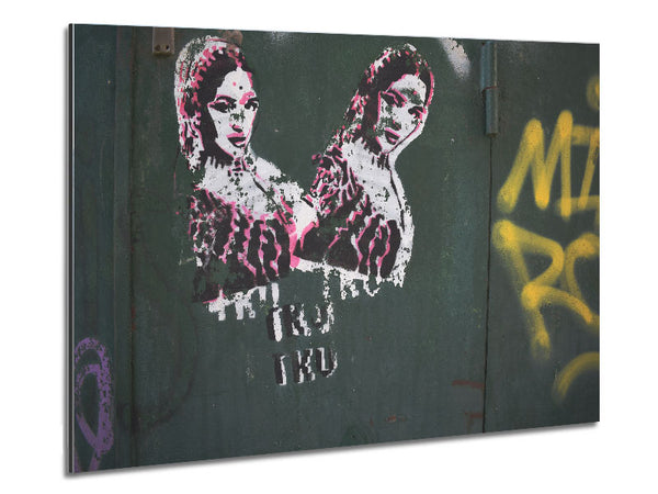 Indian graffiti Metal Print