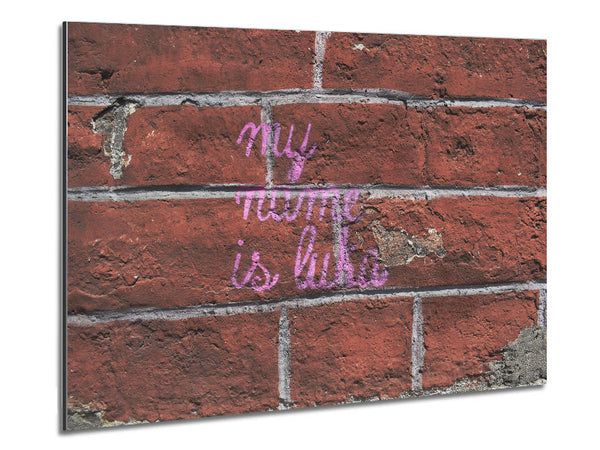 Handrawn street art Metal Print