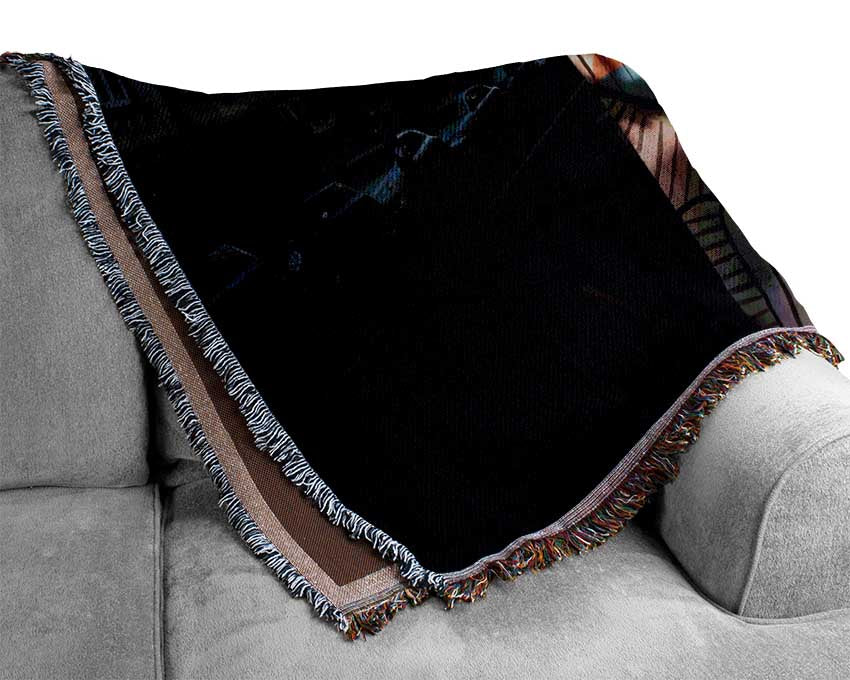 Eyes are always watching Woven Blanket
