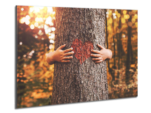 Tree hugger Metal Print