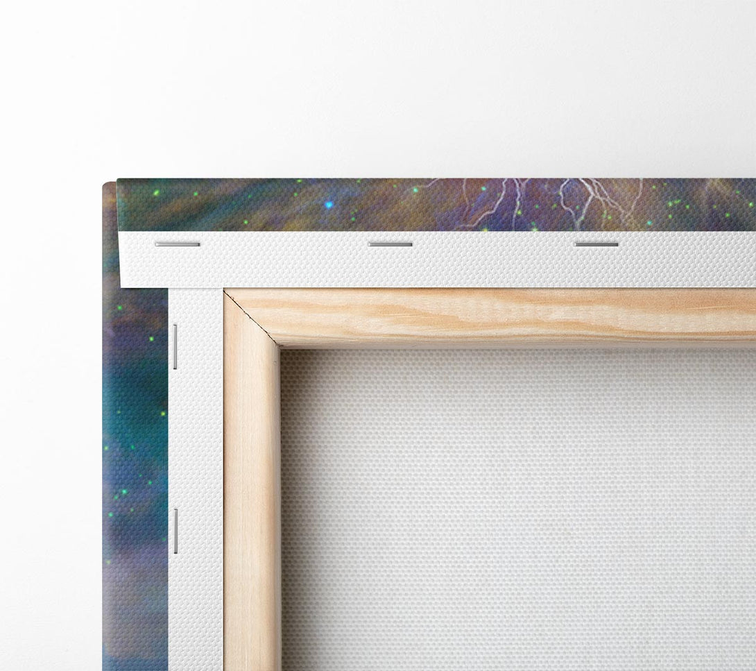  A Canvas Print of Brain Electricity Canvas Print