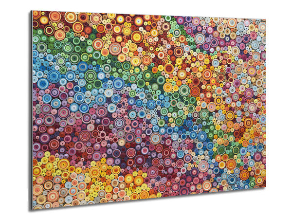 Thousands Of Beads Metal Print