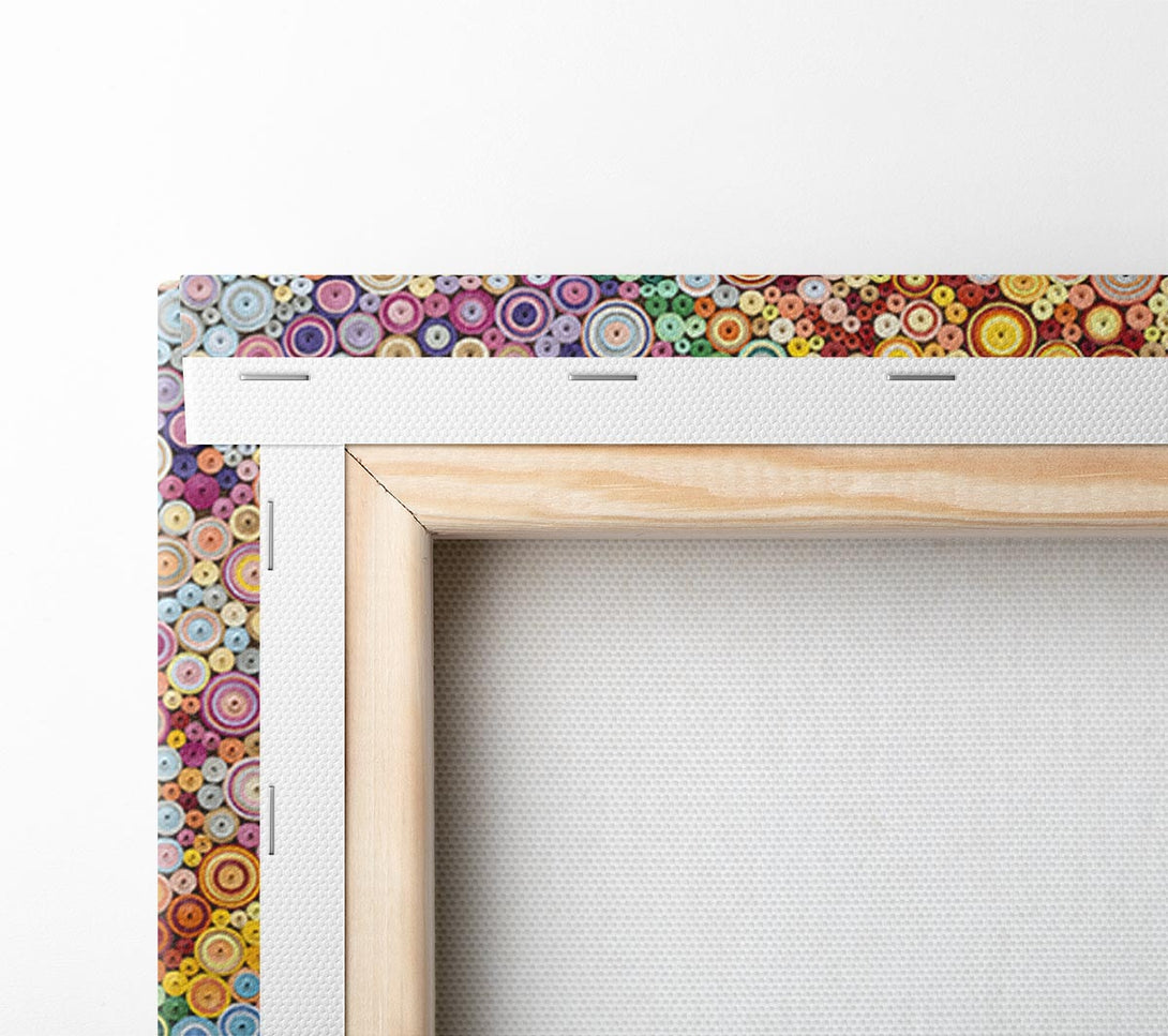  A Canvas Print of Thousands Of Beads Canvas Art