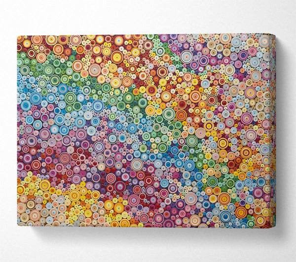  A Canvas Print of Thousands Of Beads Canvas Art