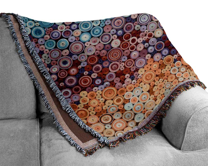 Thousands Of Beads Woven Blanket