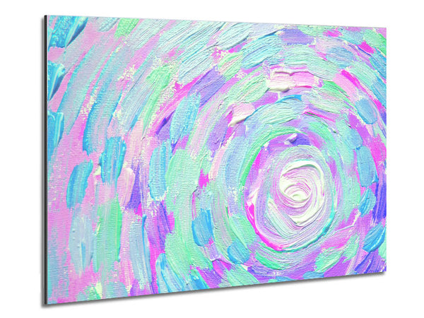 Swirl Of Strokes Metal Print