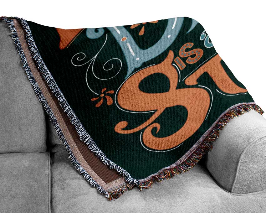 Every Day Is A Fresh Start Woven Blanket