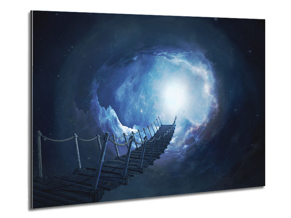 The Bridge Into The Skies Metal Print