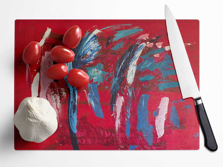 Big And Bold Glass Chopping Board