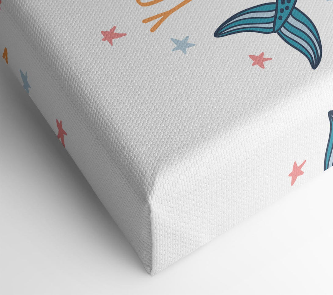  A Canvas Print of You Are Unique Narwhal Canvas Art