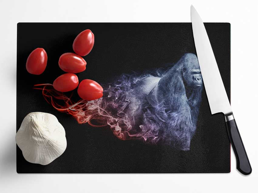 Smokey Gorilla Glass Chopping Board
