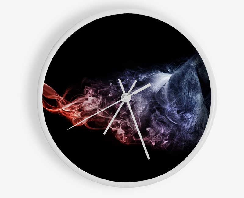 Smokey Gorilla Clock - Wallart-Direct UK