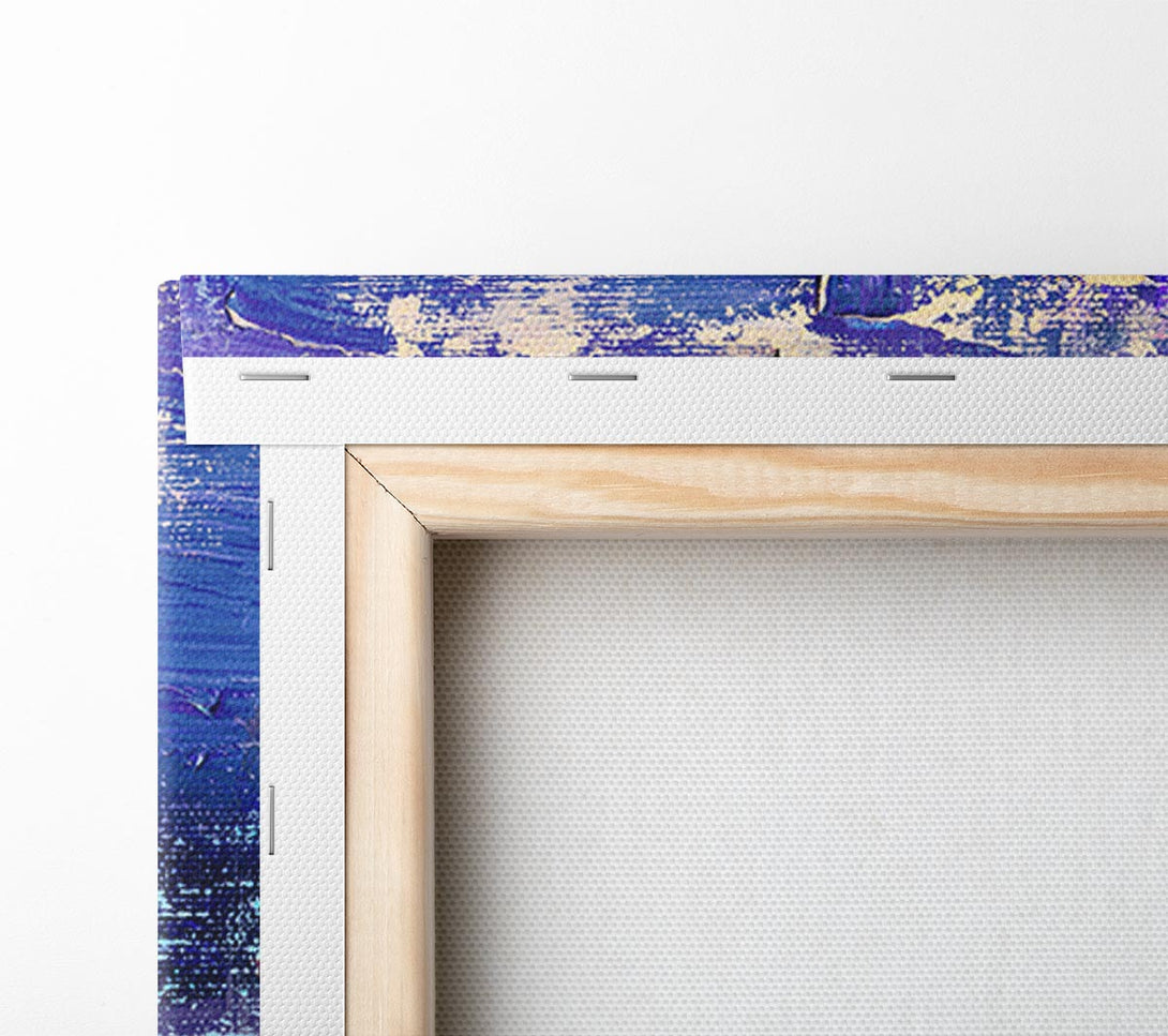  A Canvas Print of Acrylic Art Paint Textures Canvas Art