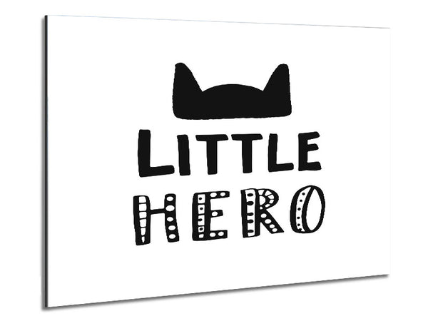 Little Hero Metal Print
