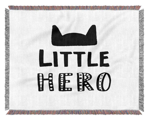 Little Hero Woven Blanket