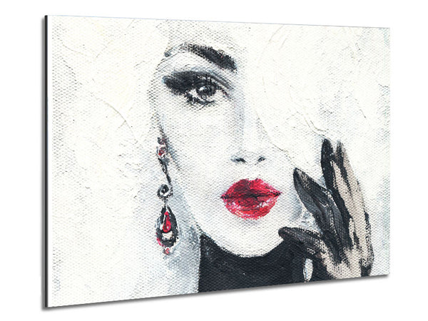 Face Of Elegance Metal Print