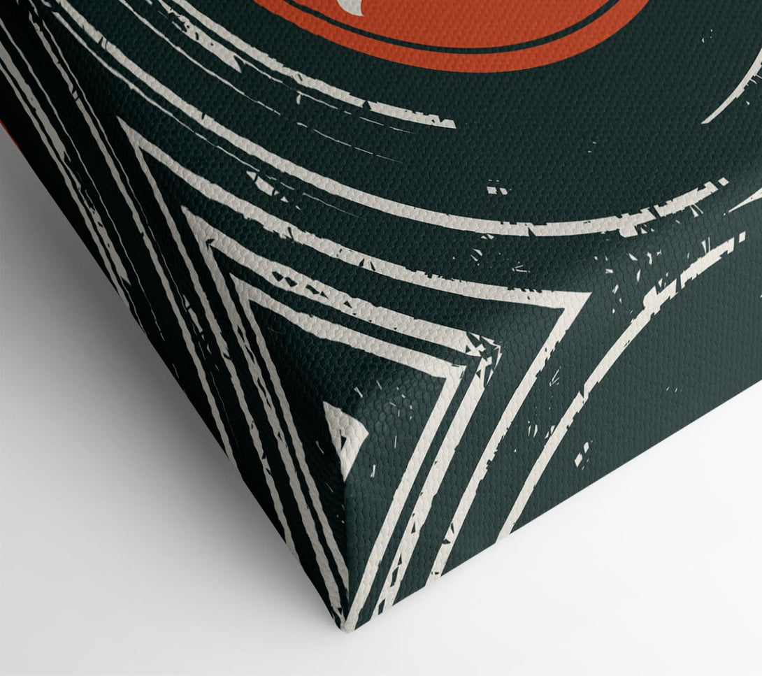  A Canvas Print of Vinyl Record Music Canvas Print
