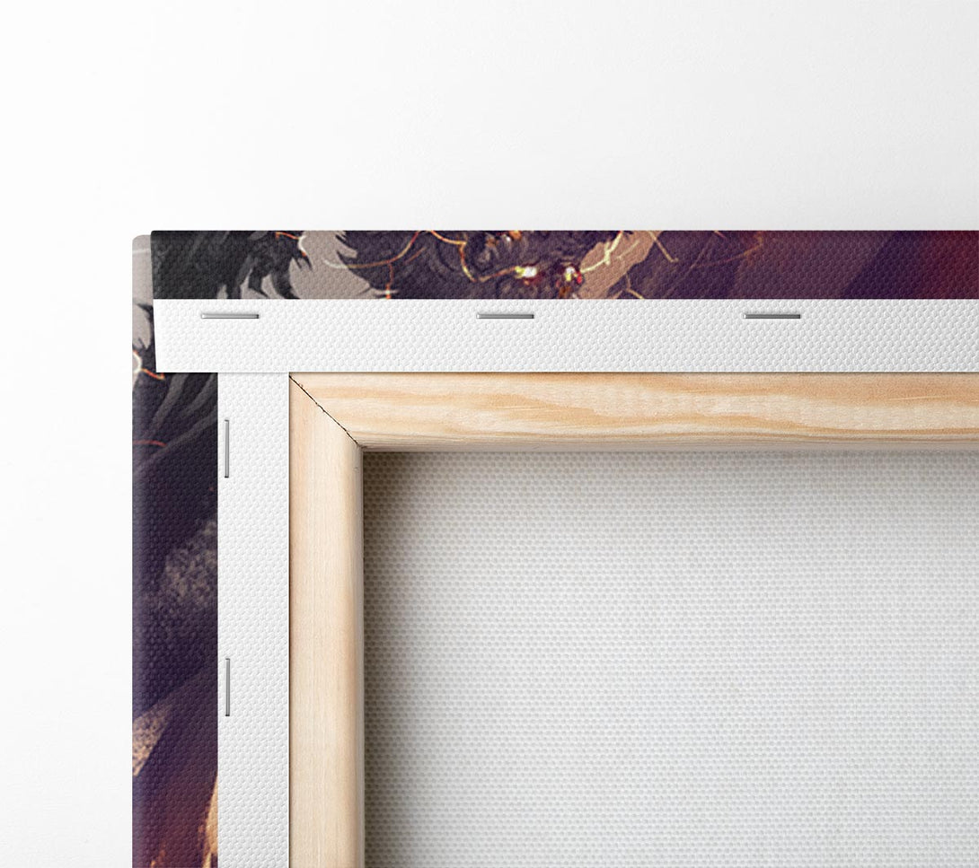  A Canvas Print of When The Dragon Attacks Canvas Wall Art