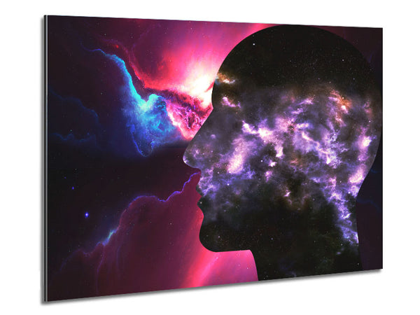 Face Of The Universe Metal Print