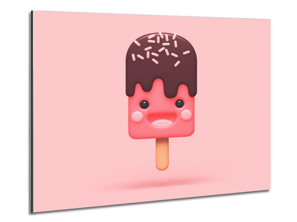 Chocolate Pop Metal Print