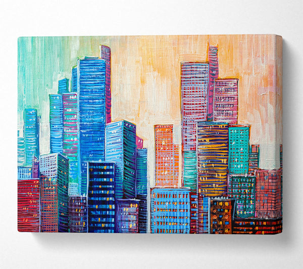  A Canvas Print of The Blues City Canvas Art