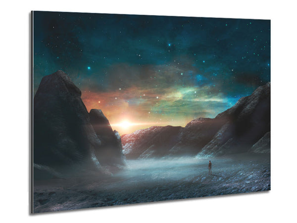 The Cloudy Universe Metal Print