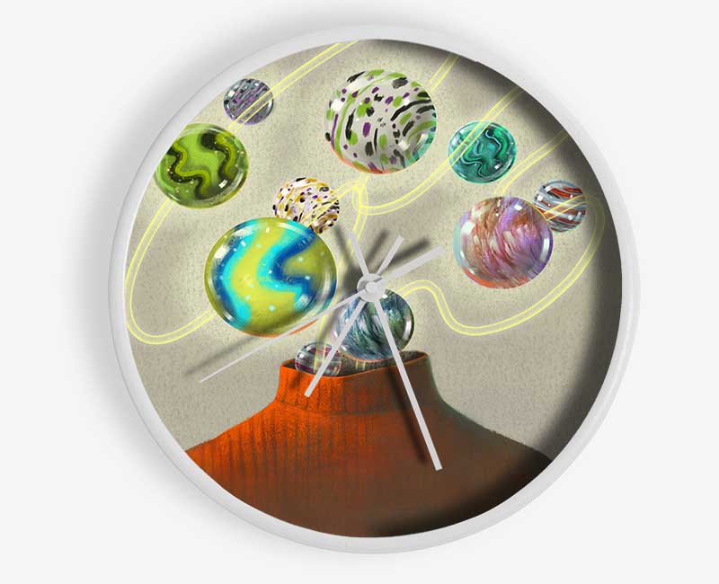 Head Of The Universe Clock - Wallart-Direct UK