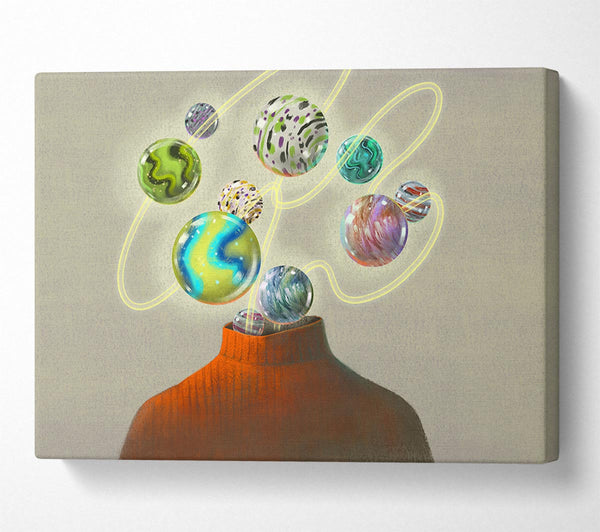 A Canvas Print of Head Of The Universe Canvas Print