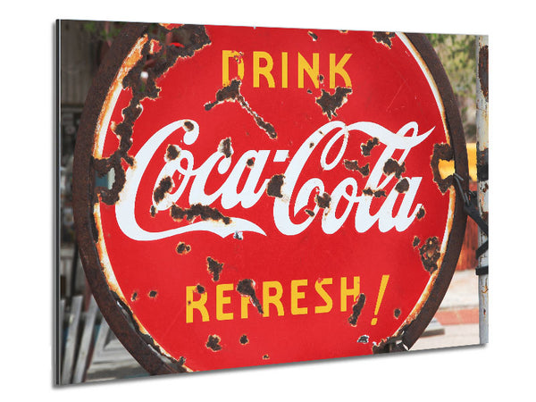 Drink Coca Cola Metal Print