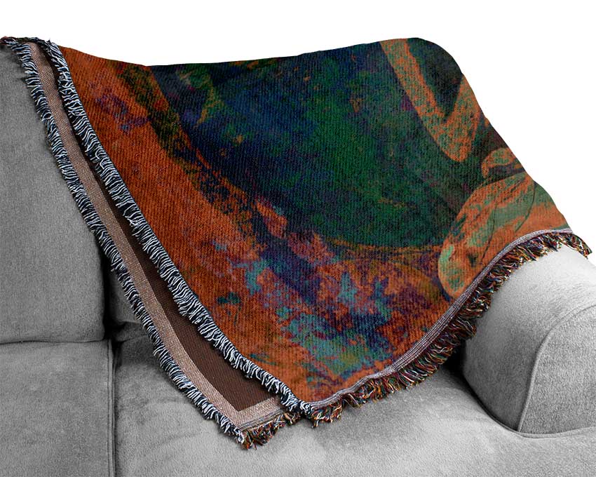 The Proud Buddha Woven Blanket