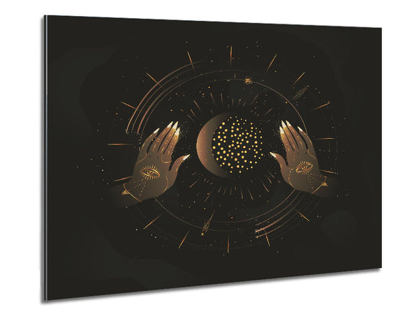 Hands Of The Spirits Metal Print