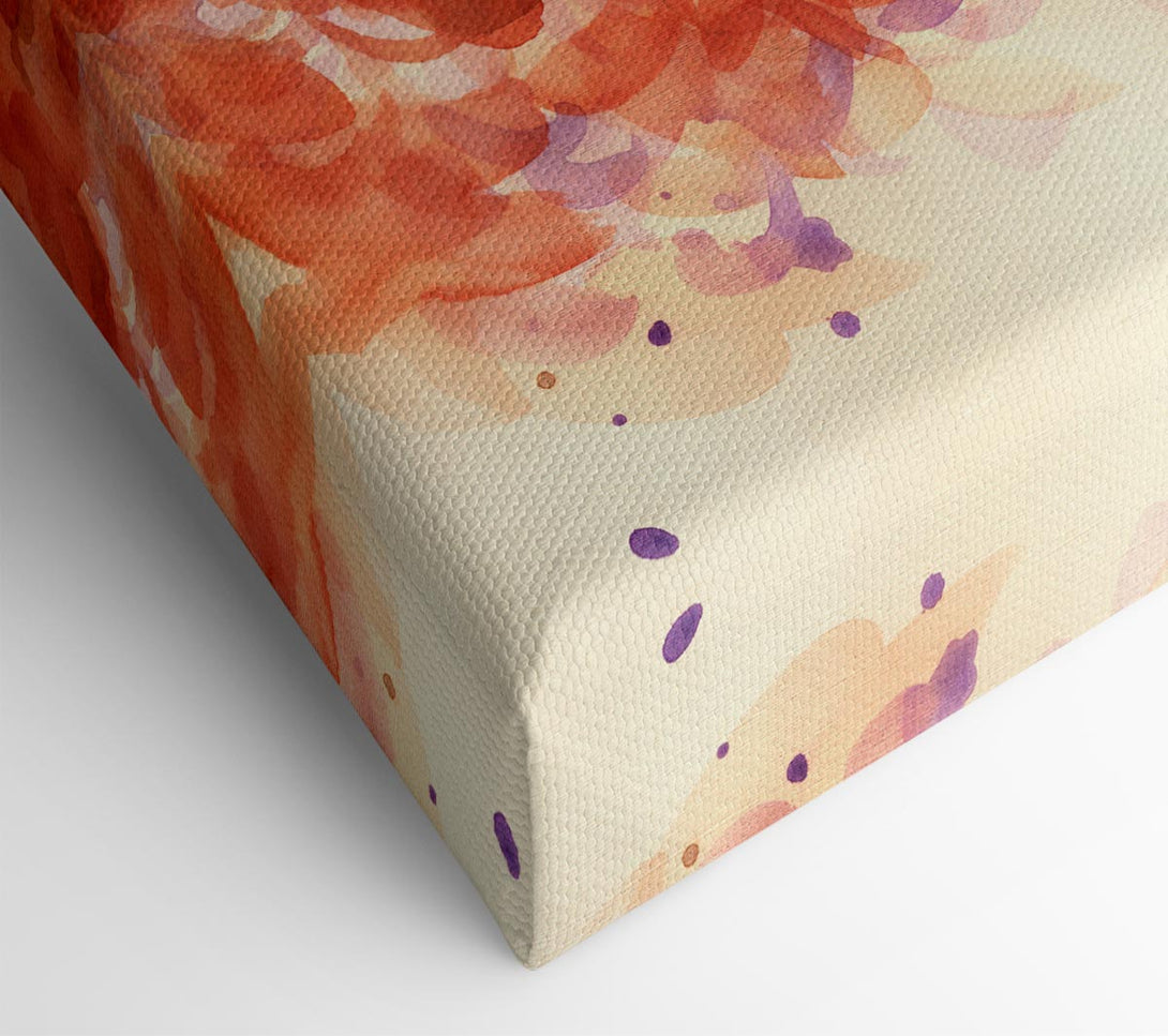  A Canvas Print of The Face Of Watercolour Canvas Art