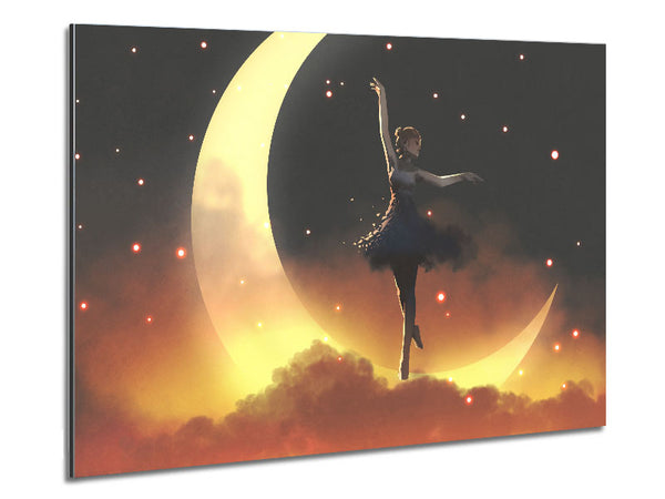 Dancing On The Moon Metal Print