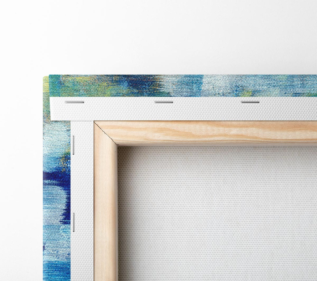  A Canvas Print of Smudges Of Colour Canvas Wall Art