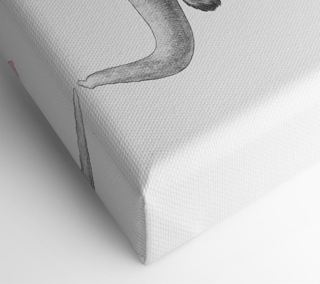  A Canvas Print of Rose Bull Head Canvas Art